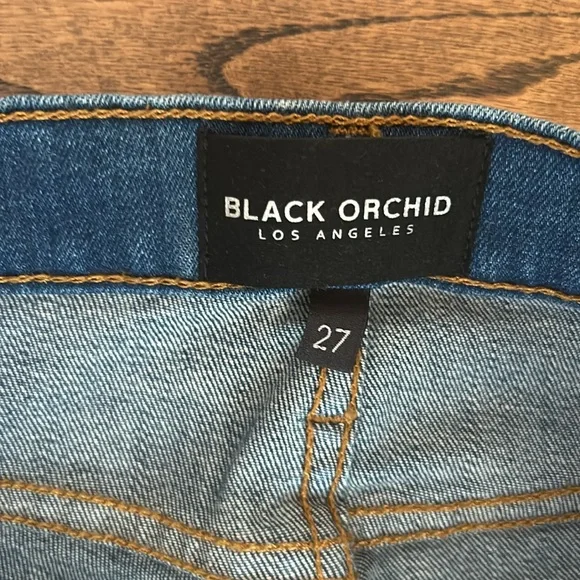 BLACK ORCHID slimming super flares - 70s inspired - Picture 5 of 8